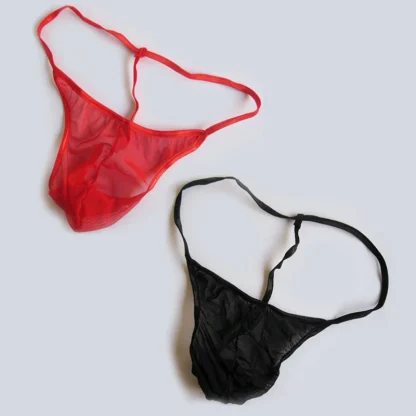 Solid Color Mesh G-string - Image 3