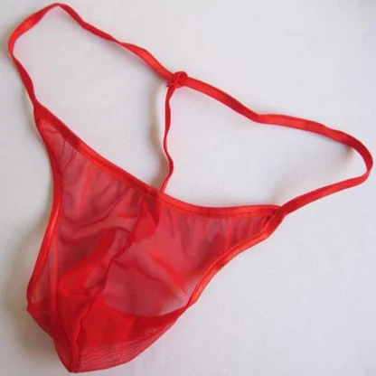 Solid Color Mesh G-string - Image 2