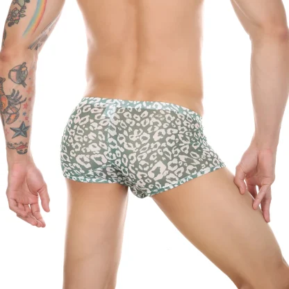 See-through Leopard Print Boxer Brief - Image 13