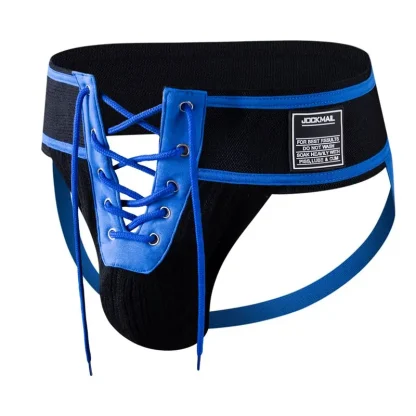 Lace-up Adjustable Front Jockstrap - Image 4