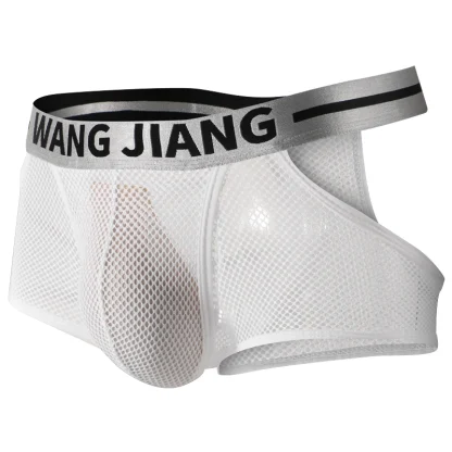 Mesh Side Cutout Boxer Brief - Image 13