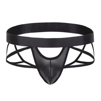 Strappy Waist Sheer Jockstrap