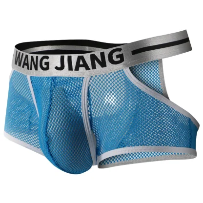 Mesh Side Cutout Boxer Brief - Image 11