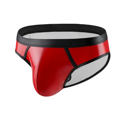 Shiny Metallic Men's Sexy Briefs - Image 12