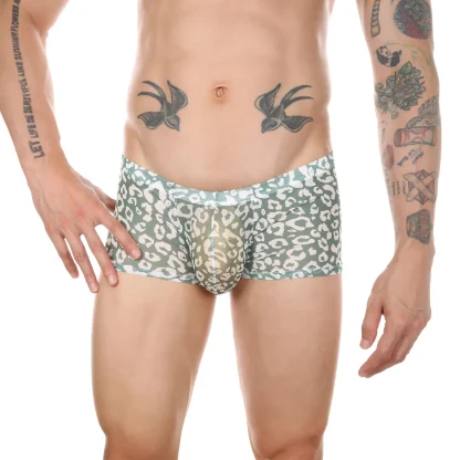 See-through Leopard Print Boxer Brief - Image 5