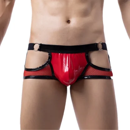 Ring Decor Cutout Sheer Jockstrap - Image 11