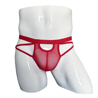 Strappy Waist Sheer Jockstrap - Image 4