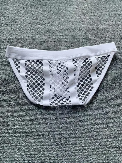 Large Hole Fishnet Brief - Image 7