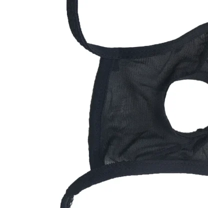 Crotchless Ultra-thin Sheer Jockstrap - Image 4