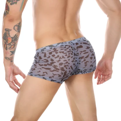 See-through Leopard Print Boxer Brief - Image 9