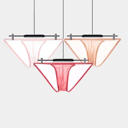 Transparent Strap Mesh Brief - Image 9