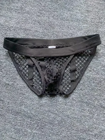 Large Hole Fishnet Brief - Image 14