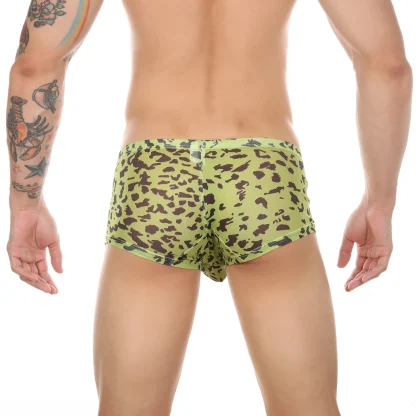 See-through Leopard Print Boxer Brief - Image 11