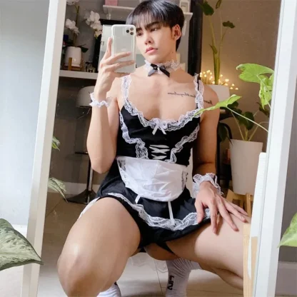 Sexy Plus Size Maid Costume