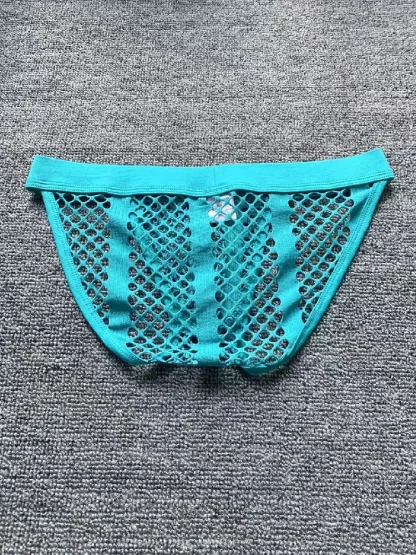 Large Hole Fishnet Brief - Image 10