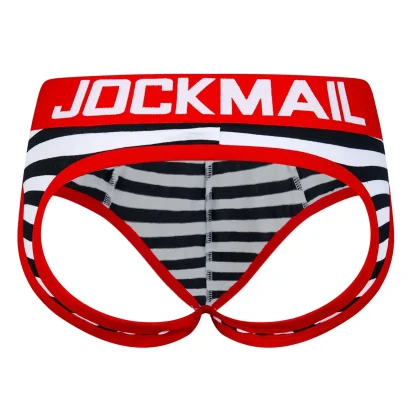 Striped Butt Lifter Jockstrap - Image 2