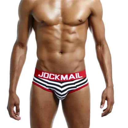 Striped Butt Lifter Jockstrap - Image 8